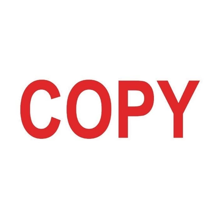 Colop Self Inking Word Phrase Stamp - Copy