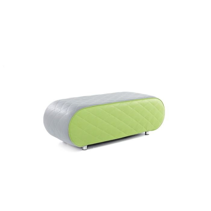 Large Ellipse - Grey/Lime