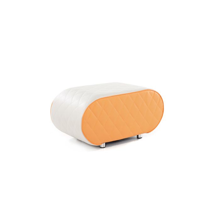 Small Ellipse - Grey/Orange