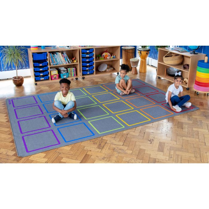 Square Indoor/Outdoor Carpet 3x2