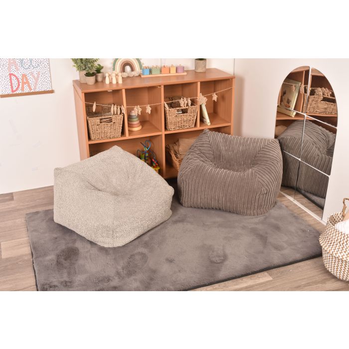Nursery Bean Chairs - Grey