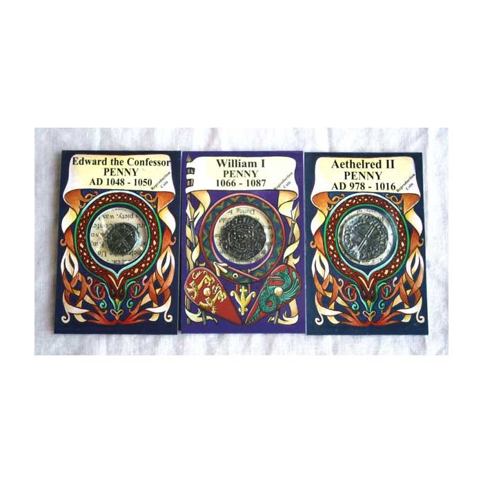 3 x Saxon Coins