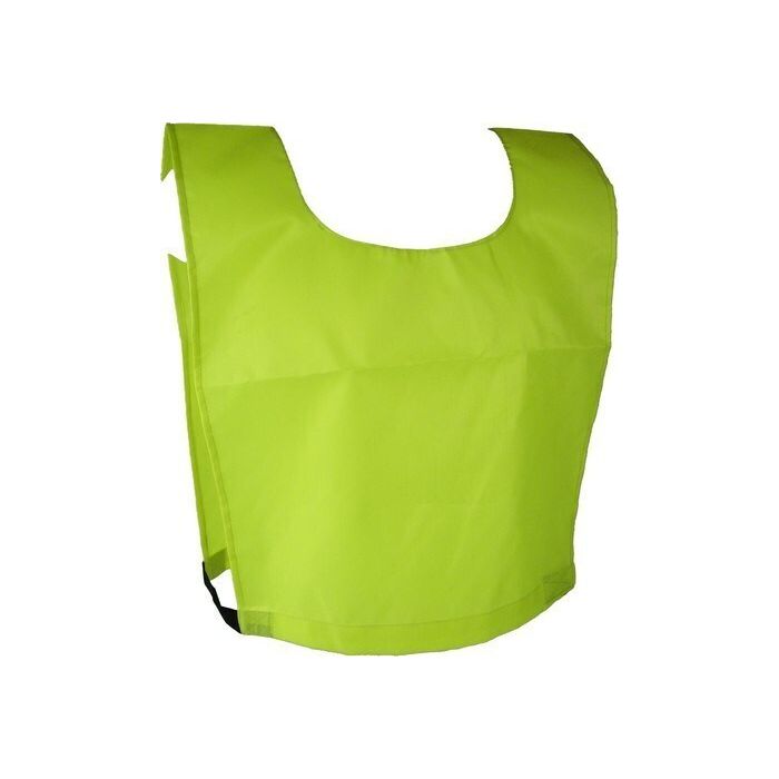 Nylon Training Bib Large - Fluorescent Yellow