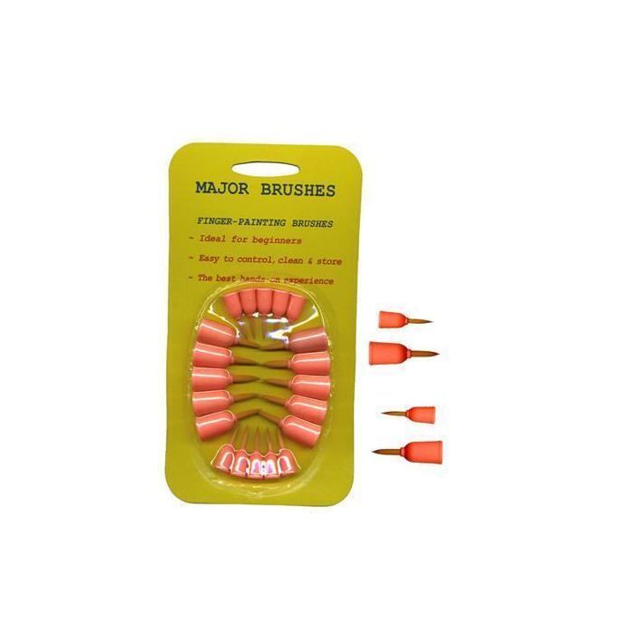 Finger Brushes - Pack of 20