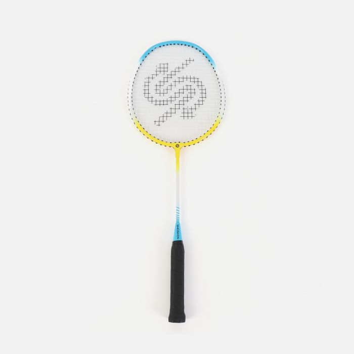 SHOSHIN Badminton Racquet - White/Blue/Yellow - 23in