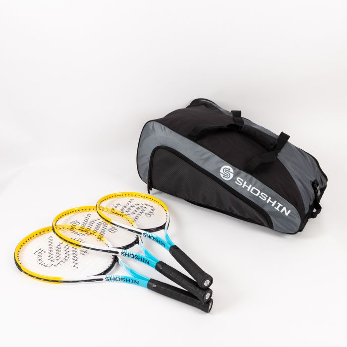 SHOSHIN Tennis Racket - 25" - Pack of 12 with FREE BAG