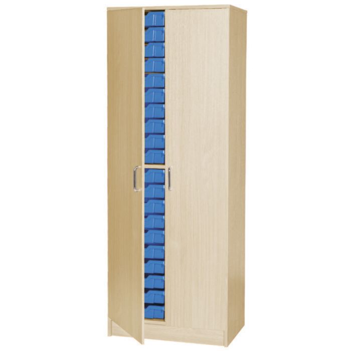 Galt Double Column 40 Tray Storage Cupboard
