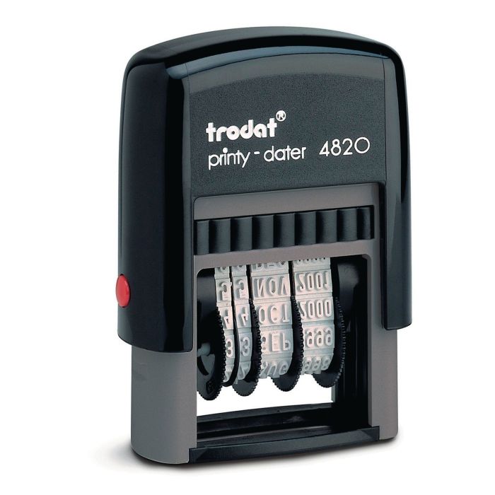 Trodat 4820 Line Dater Self-Inking Stamp