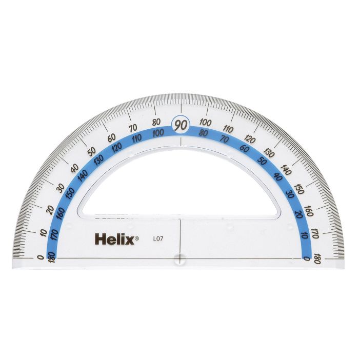 Helix Protractor 180&deg;/15cm - Pack of 25