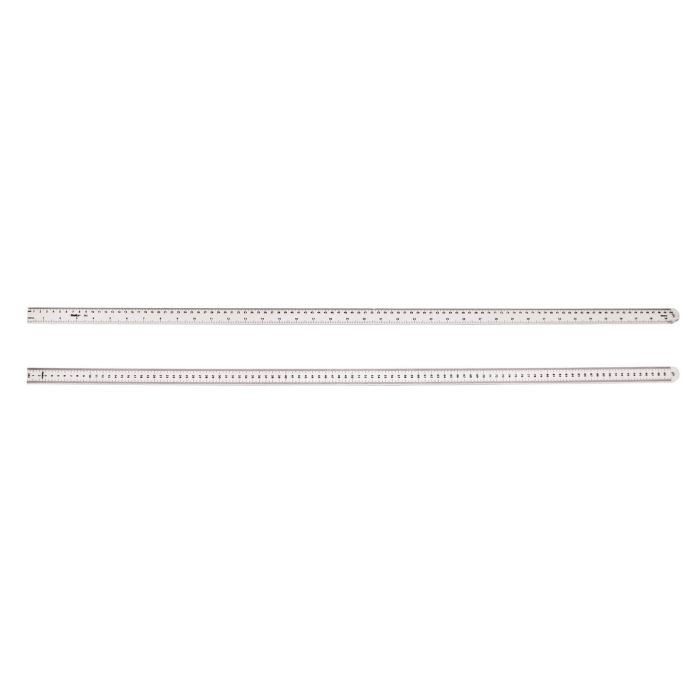 1m White Ruler