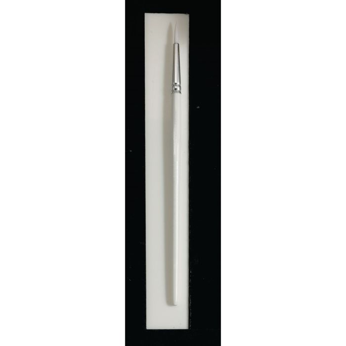 Pro Arte Polar White Nylon Brushes - Round - Size 4 - Pack of 10