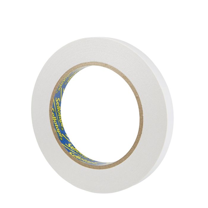 Sellotape Double-Sided Tape 12mm x 33m - Pack of 12