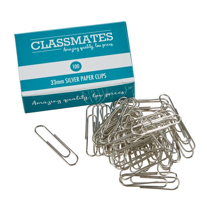 Classmates Paper Clips Large 31mm - Pack of 1000