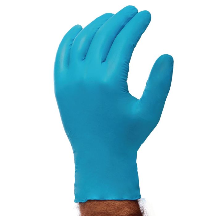 Small Blue Powder Free Disposable Gloves - Pack of 100