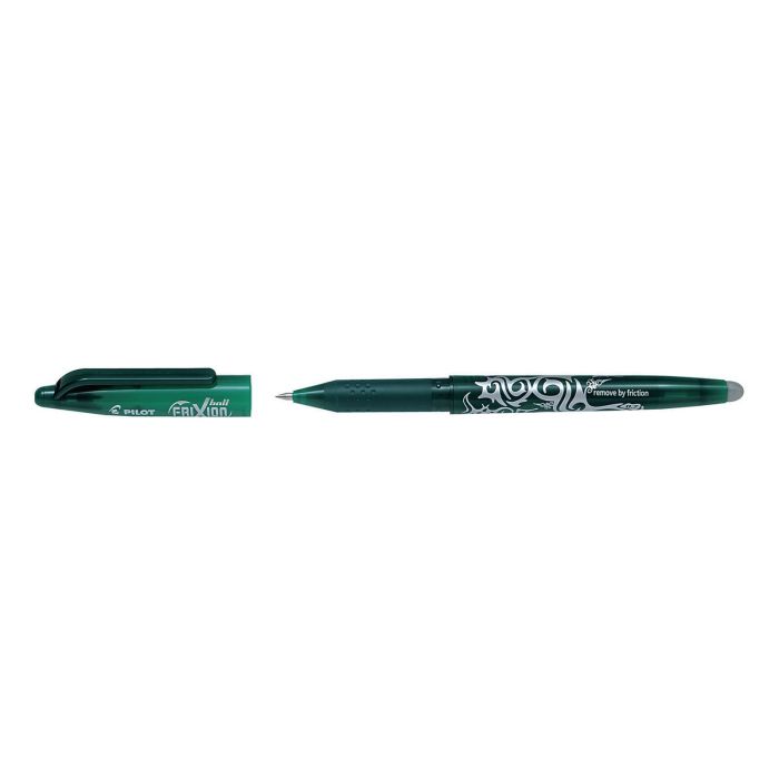 Pilot FriXion Erasable Rollerball Pen - Green - Pack of 12