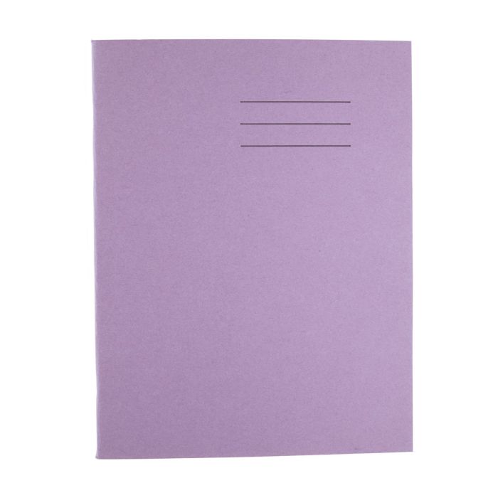 Exercise Book A4 - 48 Pages - 12mm Ruled - Purple - Pack of 100