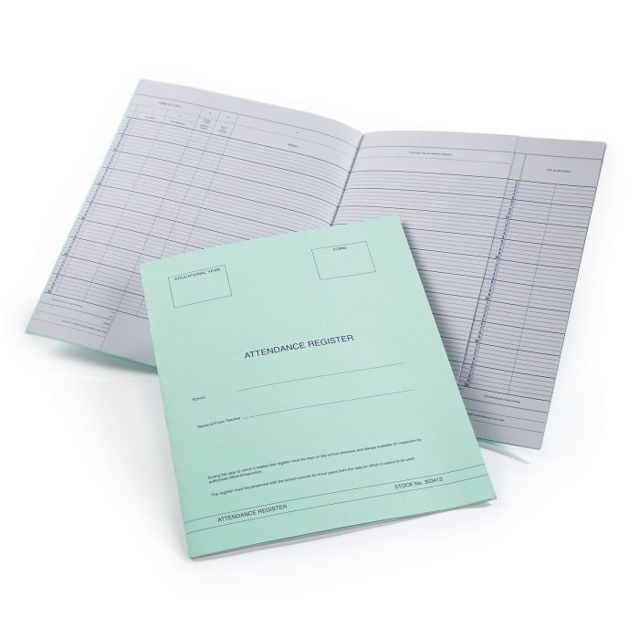 Attendance Register - Green 