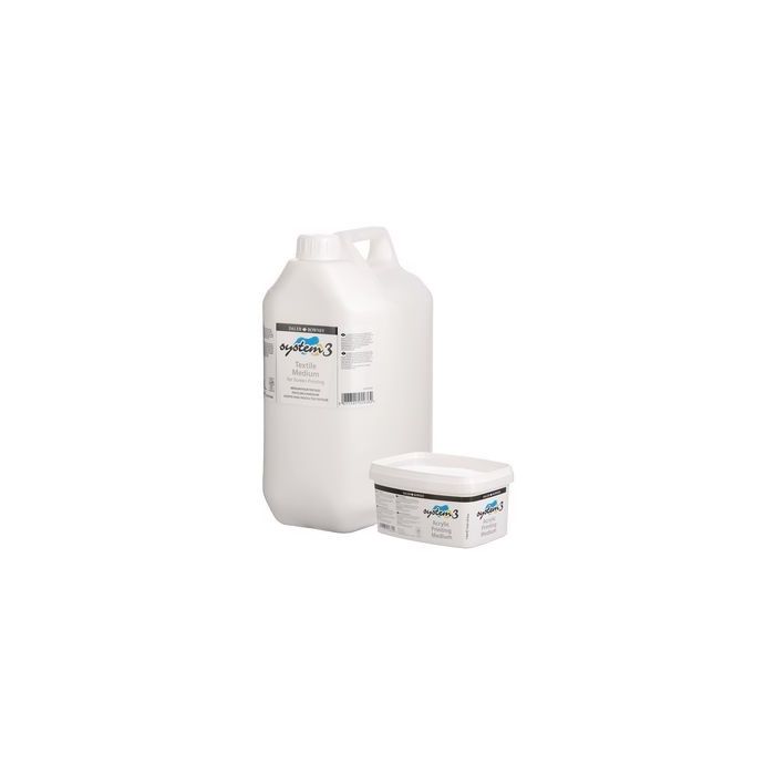 Daler-Rowney System 3 Textile Printing Medium - 5 Litre