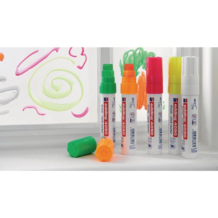 Edding 4090 Liquid Chalk Markers - Pack of 5