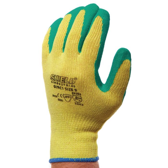 Medium Green Gardening Gloves - Pair
