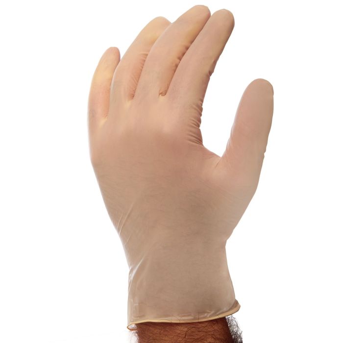 Medium White Powder Free Disposable Gloves - Pack of 100