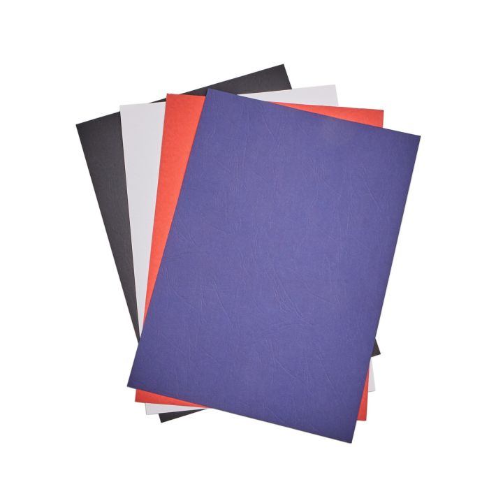 Leathergrain Binding Covers - Black - Pack of 100
