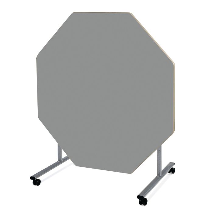 Tilt Top Table - Octagonal - 6-8yrs - Grey