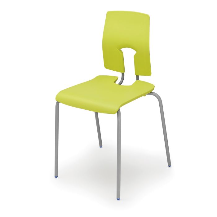 SE Ergonomic Polypropylene Chair - 310mm - Leaf
