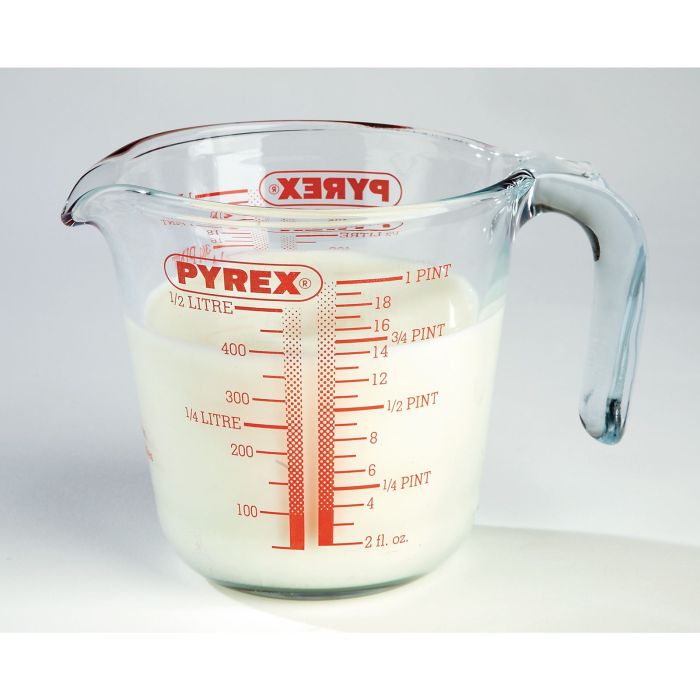 Glass Measuring Jug - 0.5ltr/1 pint