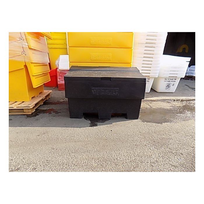 Grit Bin 100 Litre Recycled - Black