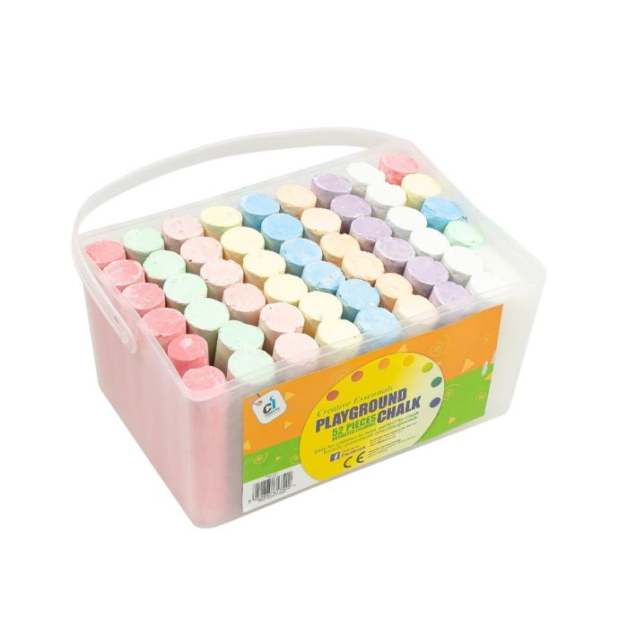 Playground Chalk Jumbo Bucket - Pack of 52