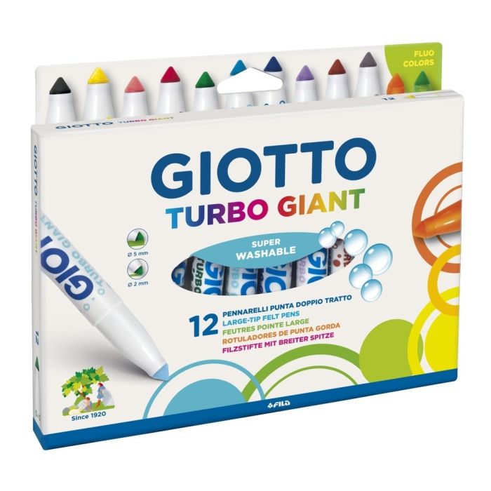 Giotto Turbo Giants Assorted - Pack of 12