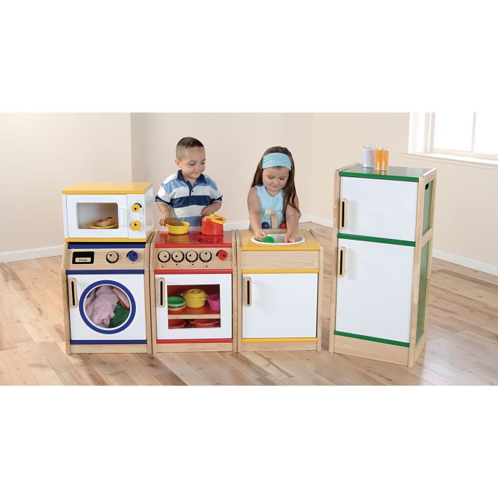 Mini Chef Wooden Kitchen - 5 Piece