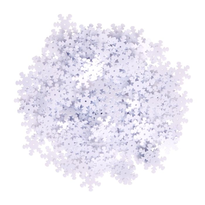Classmates Decorative Snowflakes - White - 70g