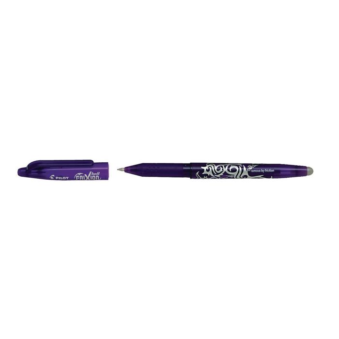 Pilot FriXion Erasable Rollerball Pen - Purple Pack of 12
