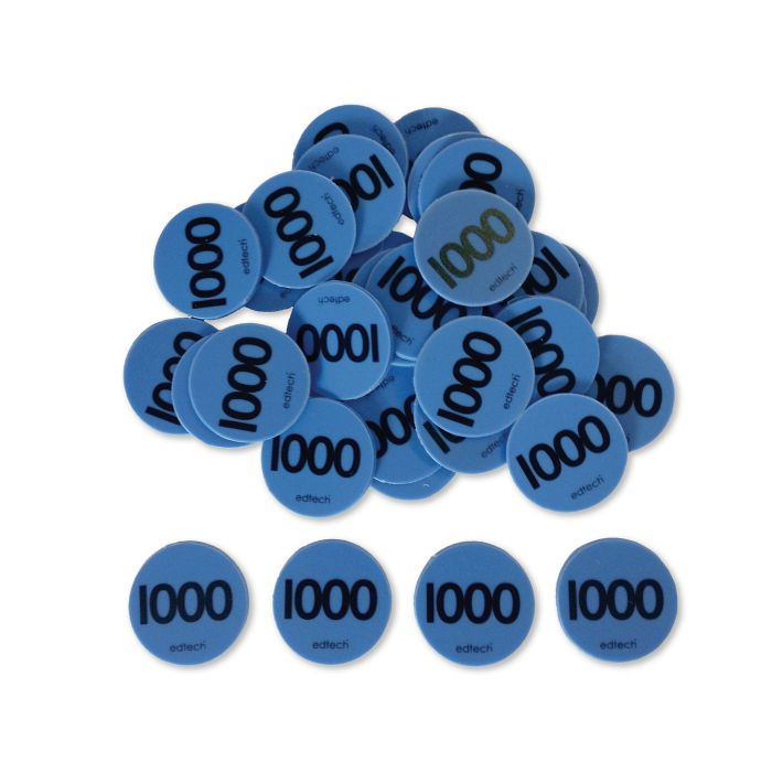 Place Value Counters 1000s - Pack of 200