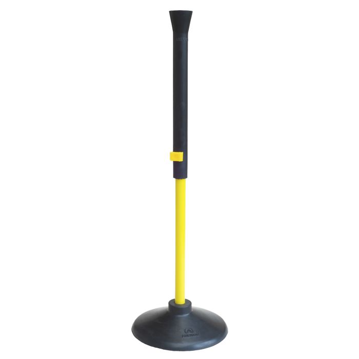 Aresson Rounders Batting Tee and Base- Yellow/Black