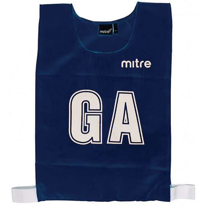 Mitre Netball Bib - Size 6-14 - Pack of 7 - Navy