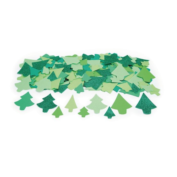 Mixed Green Paper Trees Pack