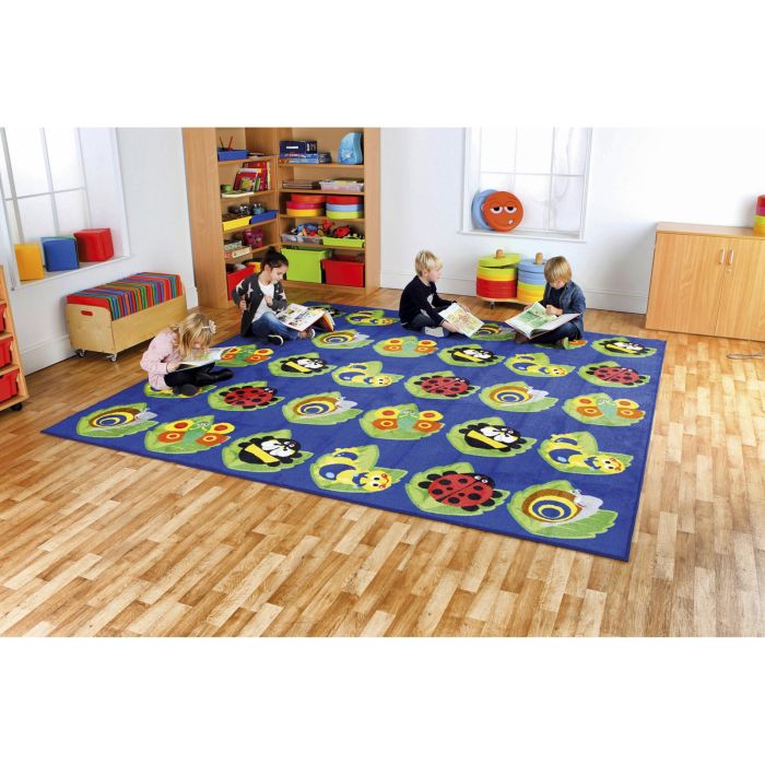 Back to Nature Square Bug Placement Rug - 3 x 3m