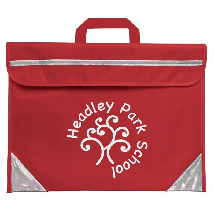 Mapac Personalised Duo Book Bag - Red - Pack of 25