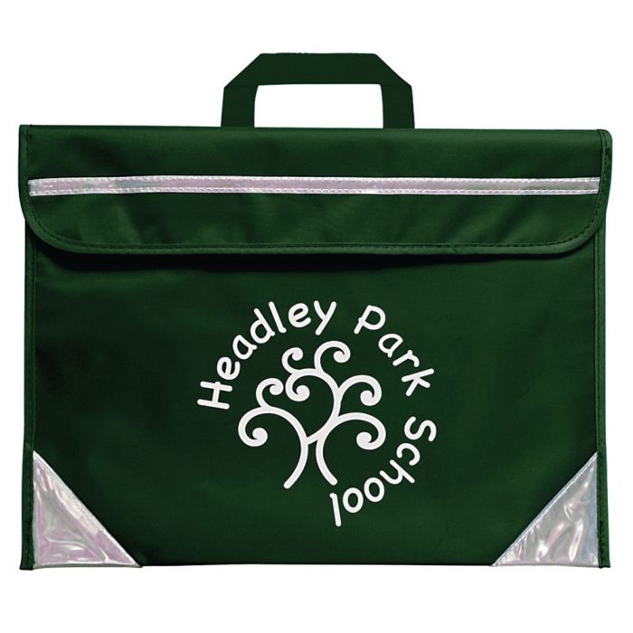 Mapac Personalised Duo Book Bag - Green - Pack of 25