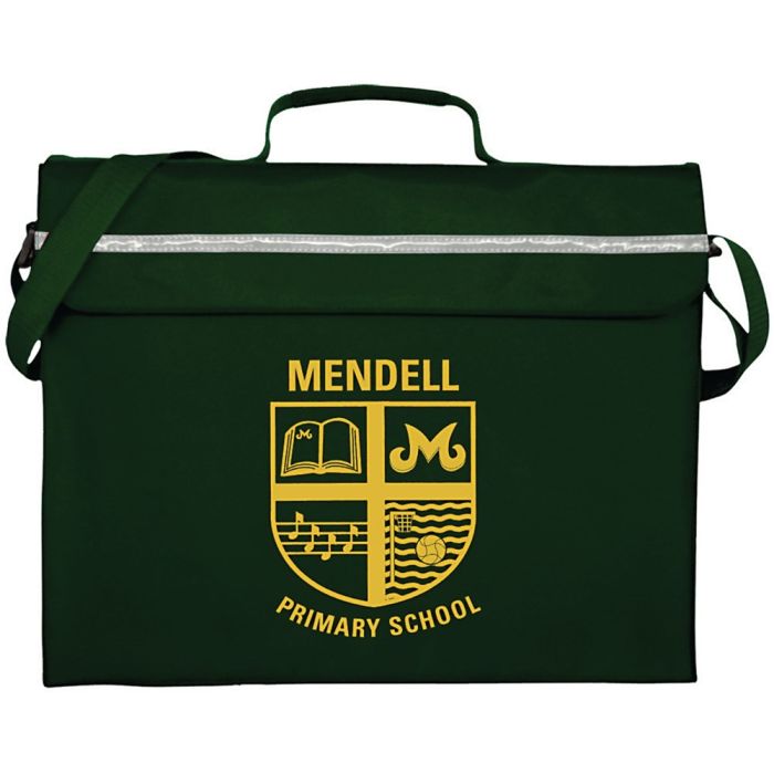 Personalised Primo Book Bag - Green - Pack of 25