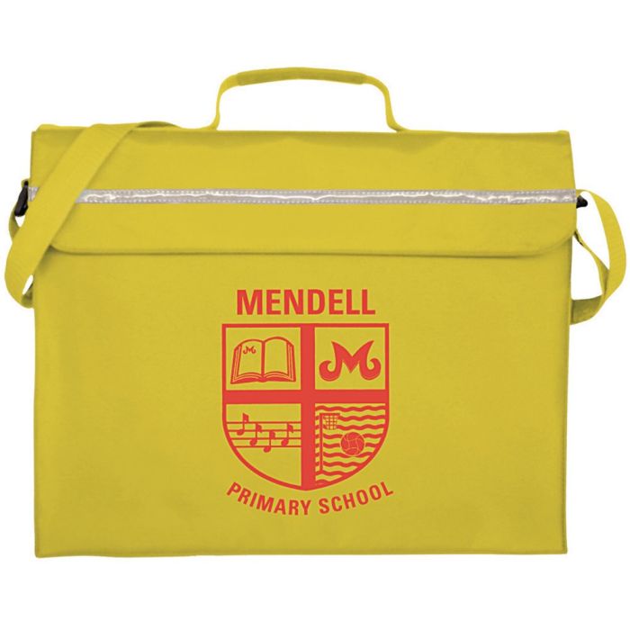 Personalised Primo Book Bag - Yellow - Pack of 25