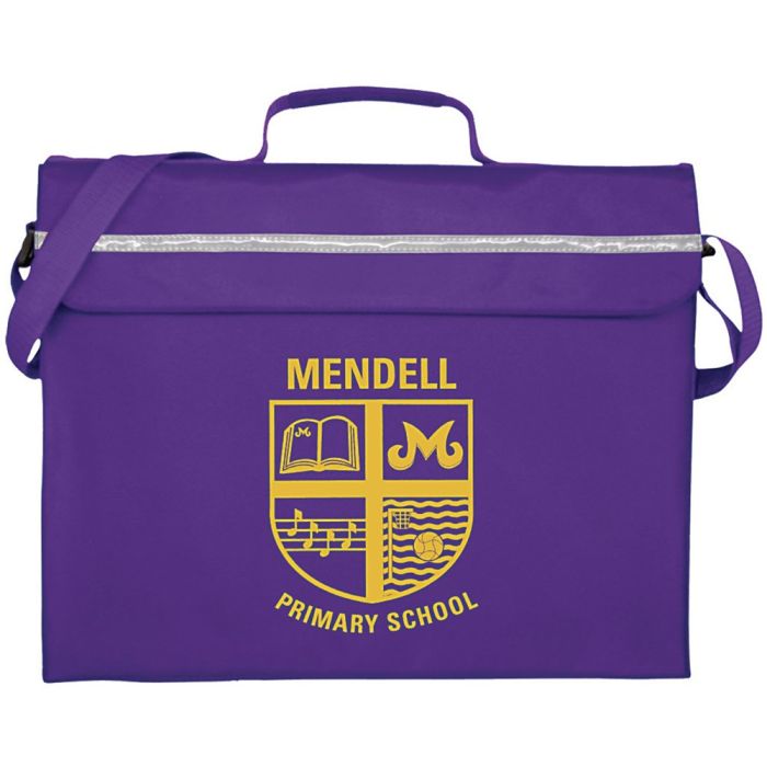 Personalised Primo Book Bag - Purple - Pack of 25