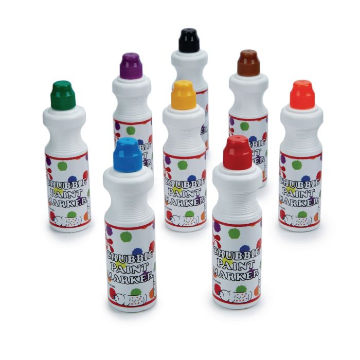 Chubbie Paint Markers - Standard - Pack of 8