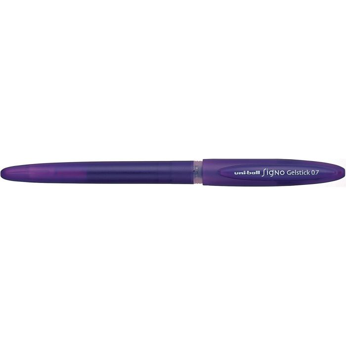 Uni-ball Signo Gelstick Rollerball Pen - Purple - Pack of 12