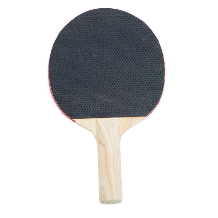 Pimpled Out Table Tennis Bat - Red/Black