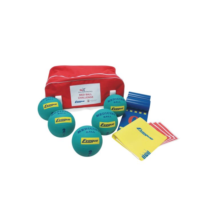 England Athletics Medicine Ball Challenge - 2kg - Pack of 5