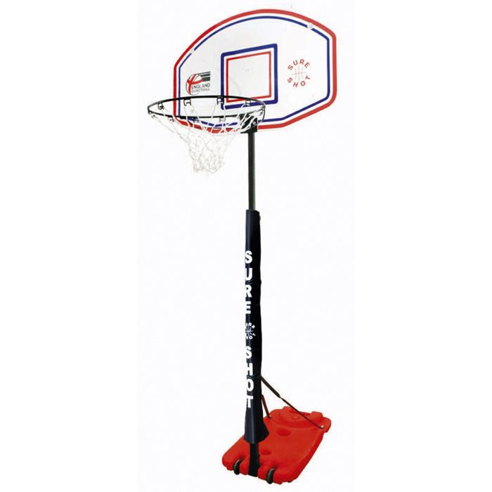 Sureshot Hotshot Basketball Unit - White Backboard